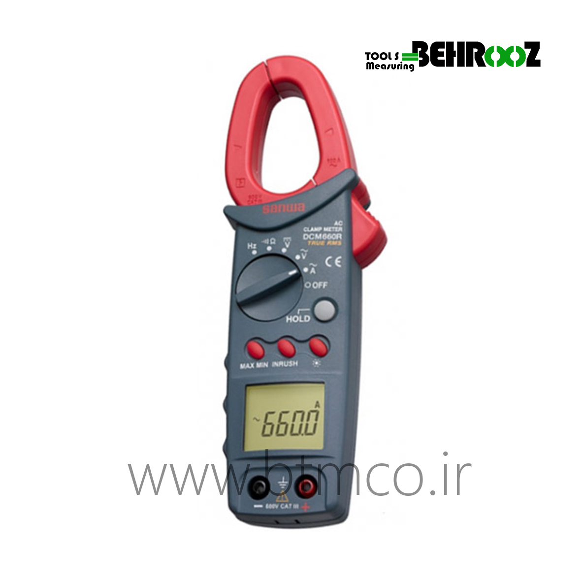 کلمپ آمپرمتر دیجیتالی سانوا DCM-660R